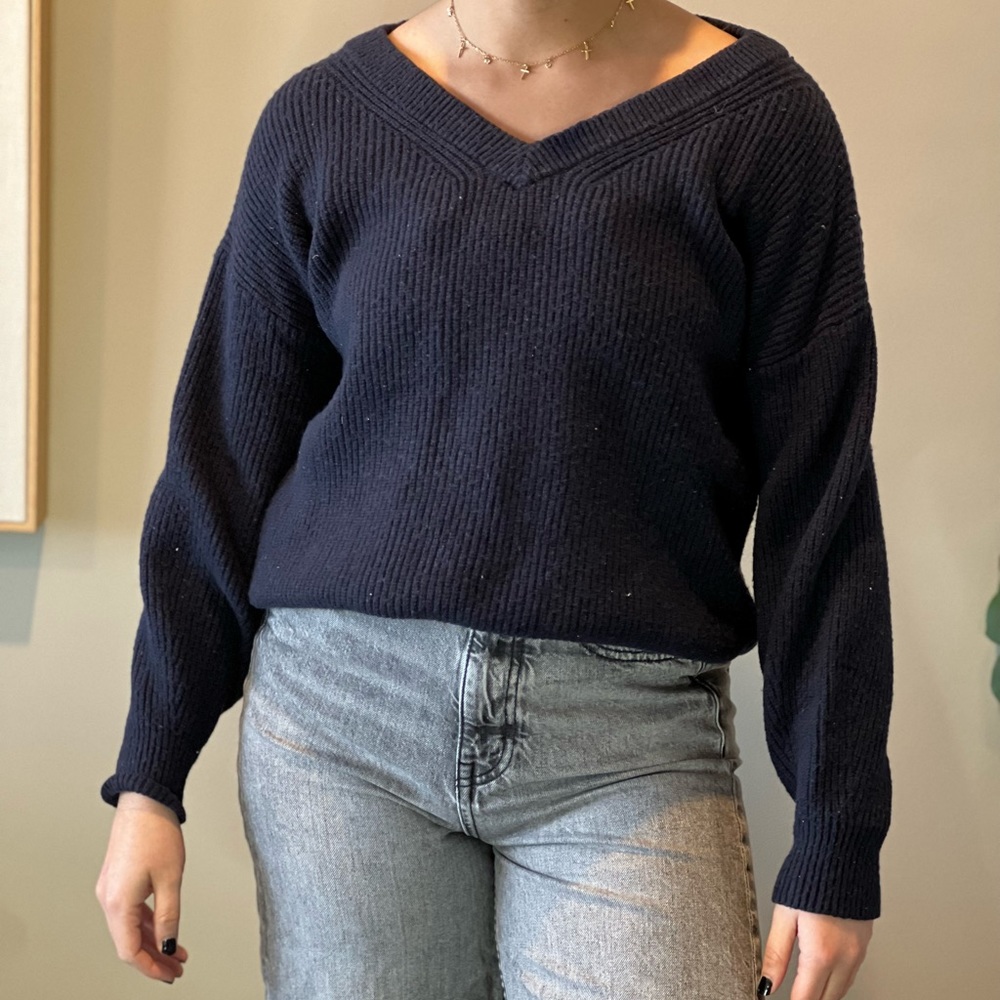Navy Banana Republic Sweater